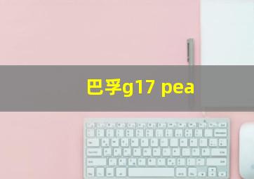 巴孚g17 pea